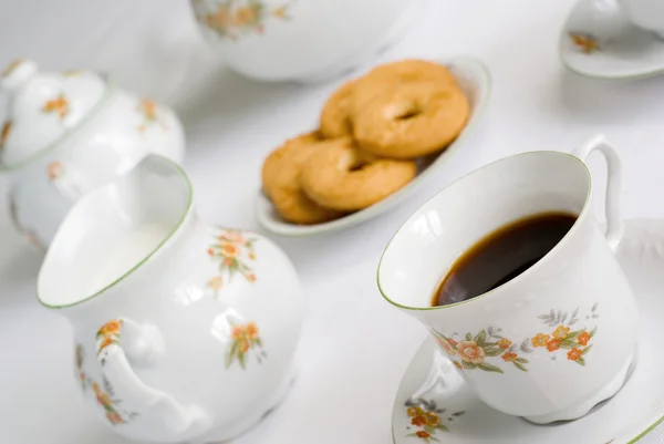 Čaj nebo kávu — Stock fotografie