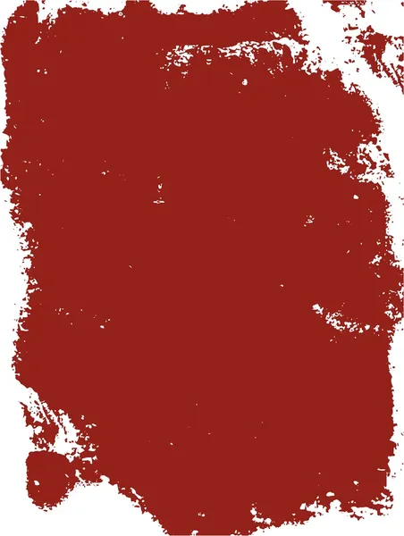 Grunge bakgrund röd ram — Stock vektor