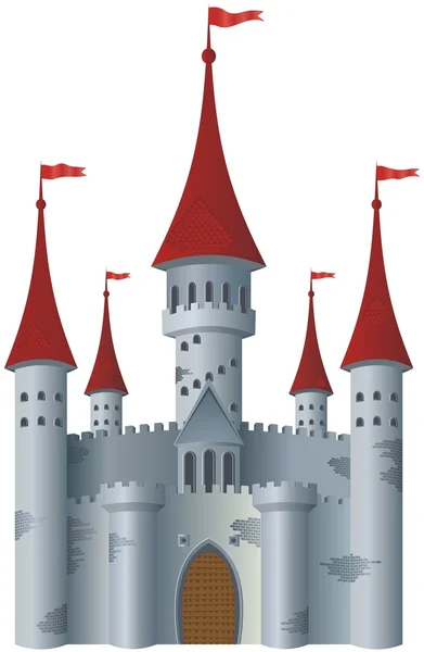Fairy-tale castle — Stock Vector