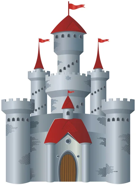 Château de conte de fées — Image vectorielle