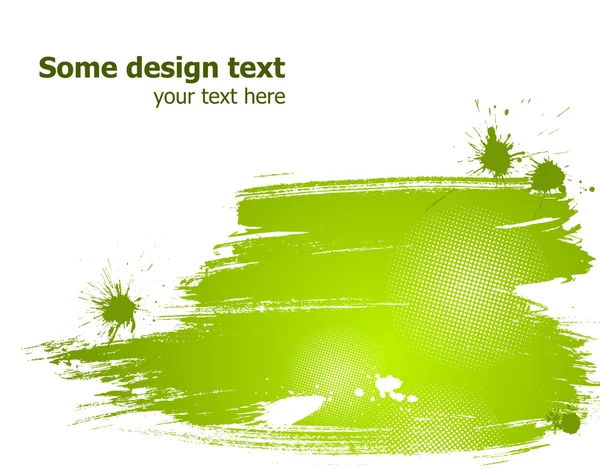 Ilustración de vector abstracto verde . — Vector de stock