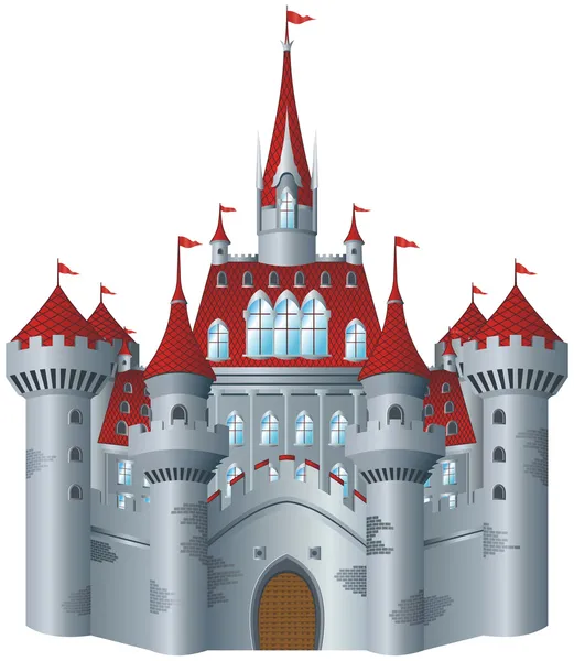 Сказочный замок — стоковый вектор