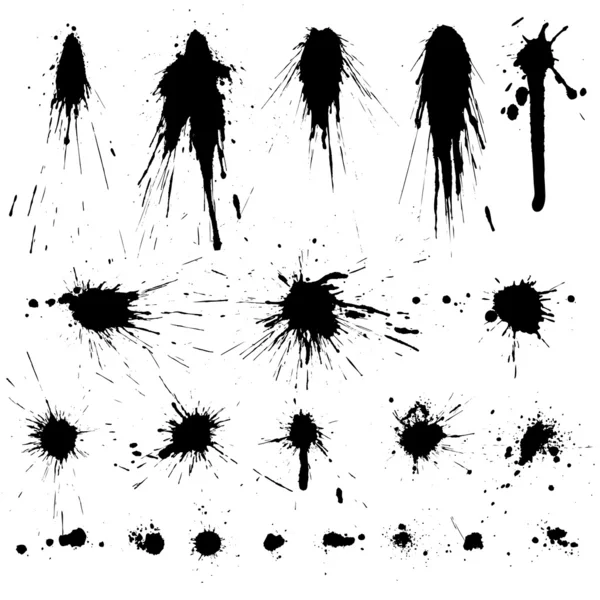 Grunge collection d'éléments graphiques — Image vectorielle