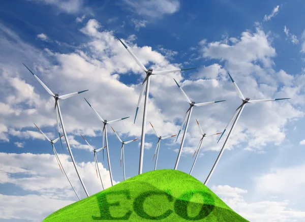 Ekologická energie — Stock fotografie