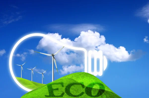 エコ エネルギー概念 — ストック写真