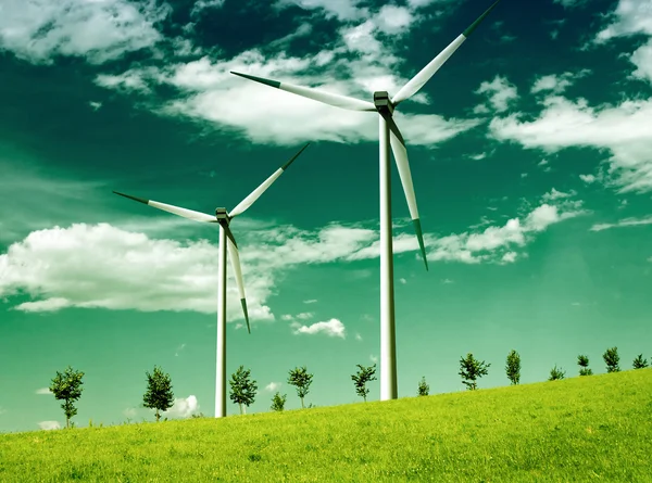 Milieu wind, global ecologie — Stockfoto