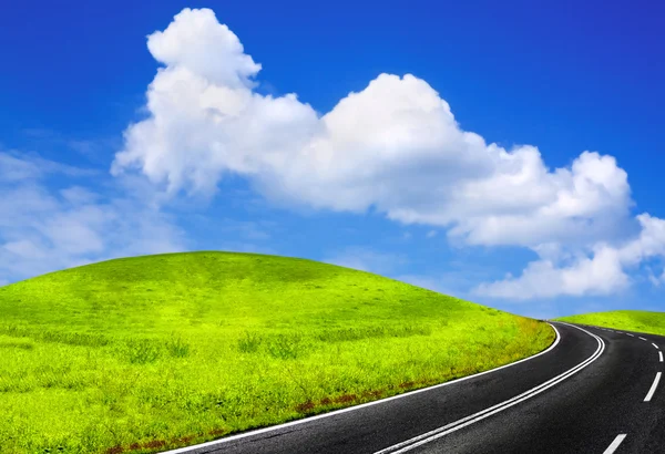 Autostrada do nieba — Zdjęcie stockowe