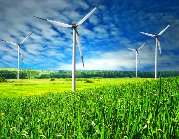 Énergie éolienne Photos De Stock Libres De Droits