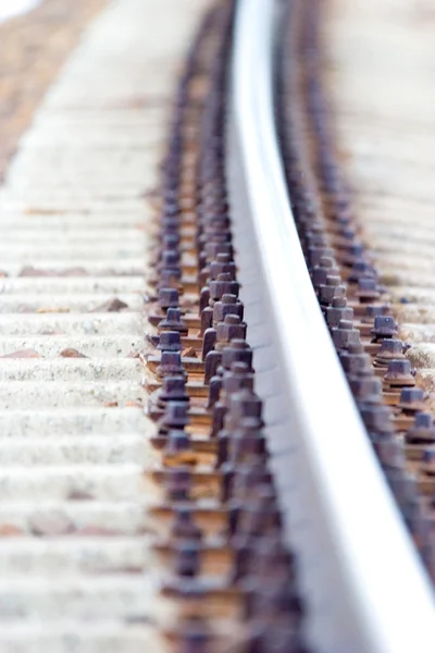 stock image Railroad tracks