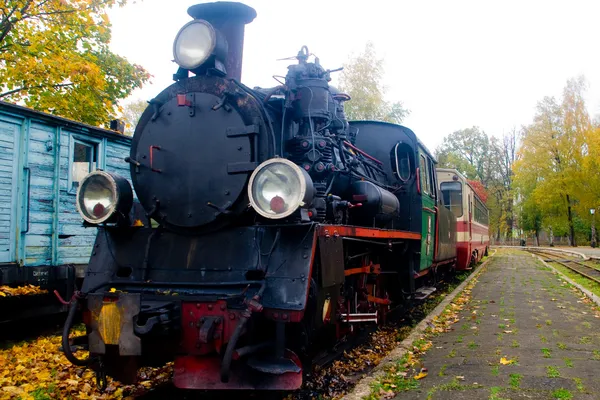 Vecchio treno a vapore — Foto Stock