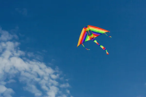 stock image Colourful kite in sky