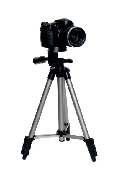 Camera on the tripod — Stock Photo, Image