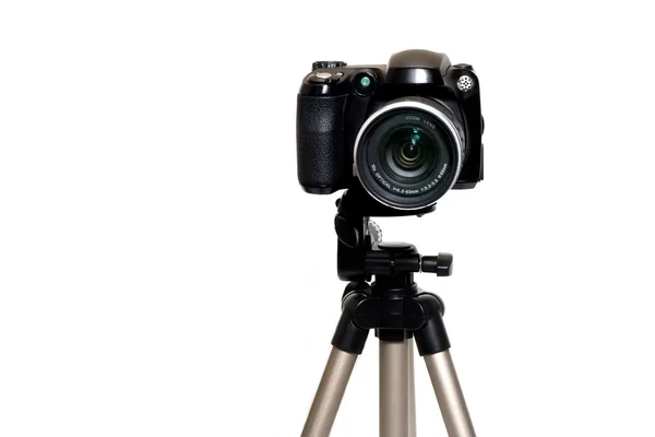 Camera on the tripod — Stock Photo, Image