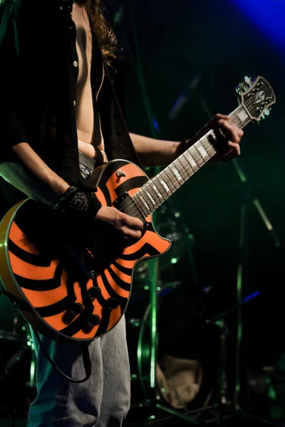 록 기타리스트 — 스톡 사진