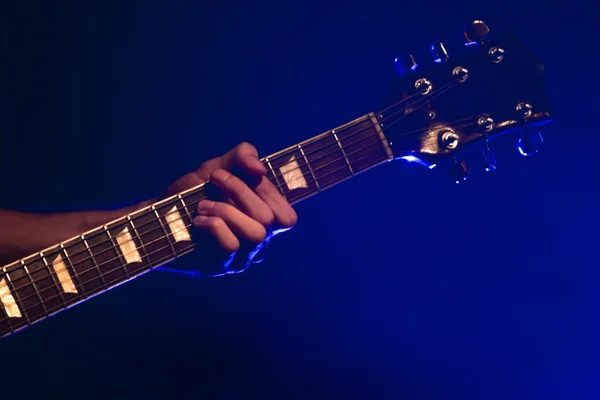 Рок-гітариста — стокове фото