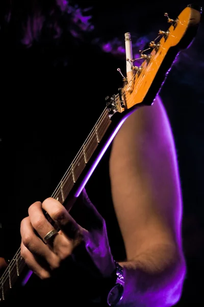 stock image Rock guitarist