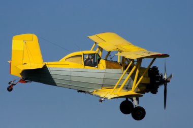 Biplane clipart