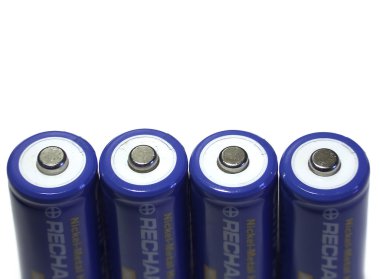 Set of batteries clipart