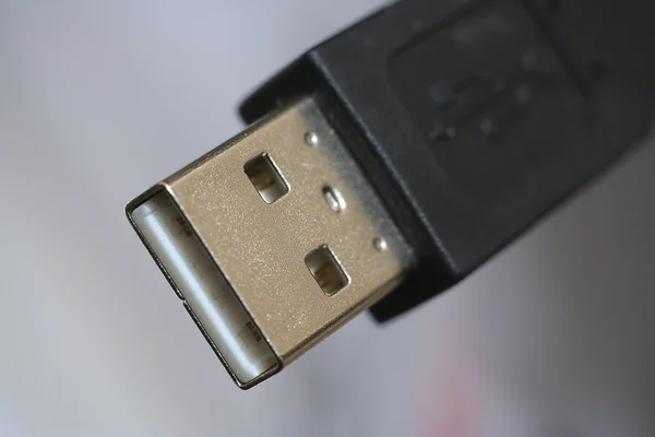 Conector USB — Fotografia de Stock