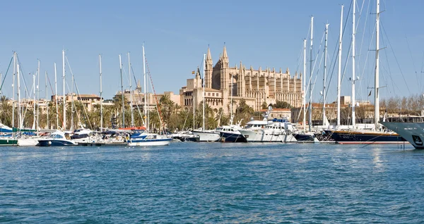 Cathedral of Palma de Mallorca Royalty Free Stock Images