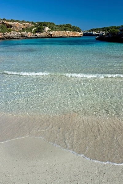 Praia do Mediterrâneo, Maiorca — Fotografia de Stock