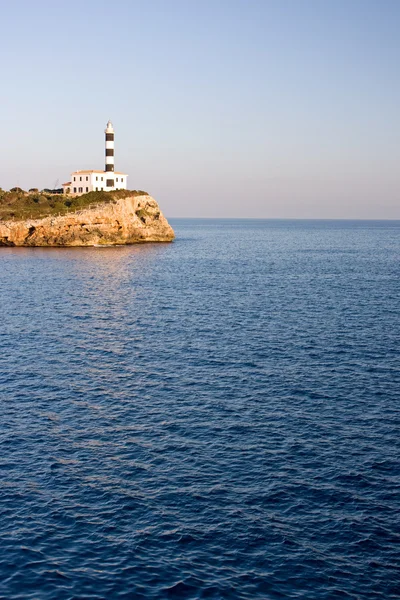 stock image Lighthouse in Porto Colom