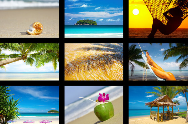 Tropic collage