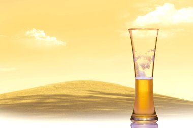 Beer glass clipart