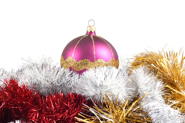 Jul dekoration bauble — Stockfoto