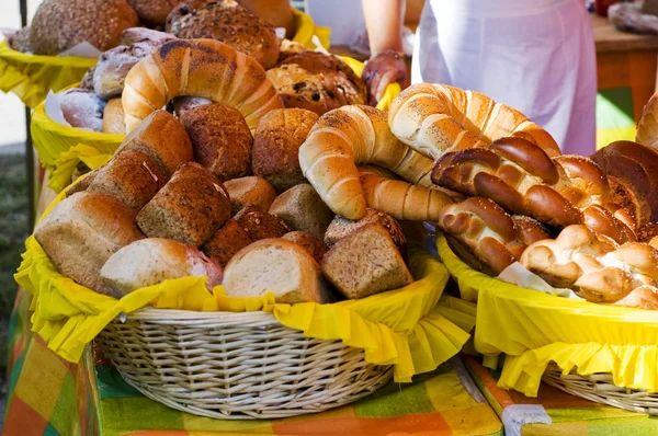 Brood en broodje — Stockfoto