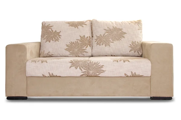 stock image Elegant beige sofa