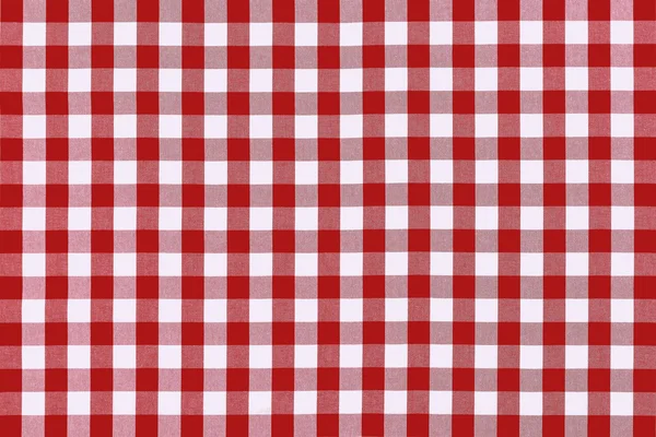Dettagliato panno da picnic rosso — Foto Stock