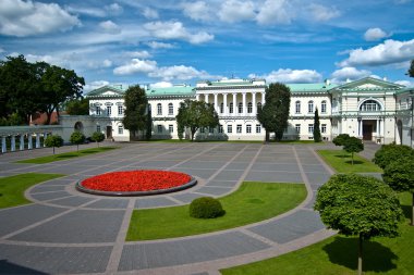 President's Palace lithuania clipart