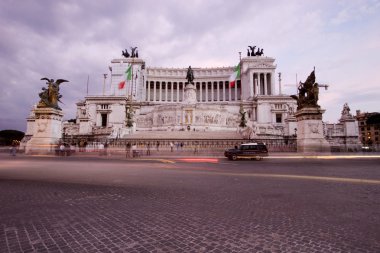 Vittorio Emanuele II Rome Italy clipart
