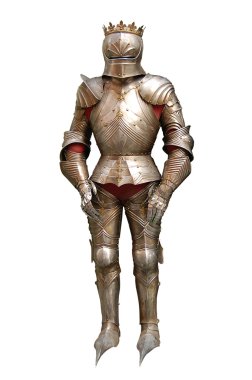 Iron armour of the knight, panoplies clipart