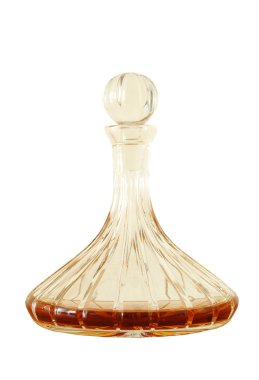 Carafe of scotch whiskey or bourbon, cog clipart