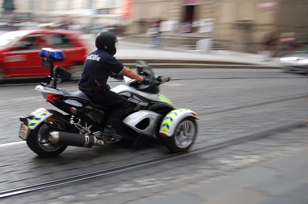 Policía motocicleta —  Fotos de Stock