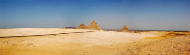 Giza pyramid in cairo egypt clipart