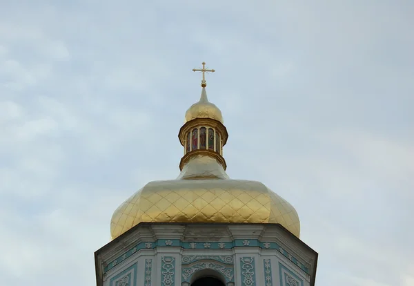 Cupola d'oro della chiesa — Foto Stock