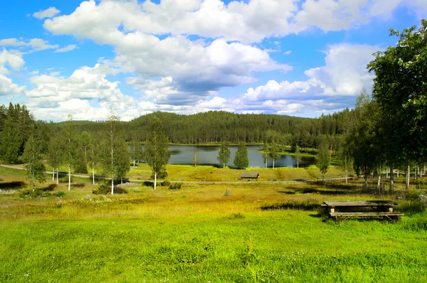 Natur in Nordschweden — Stockfoto