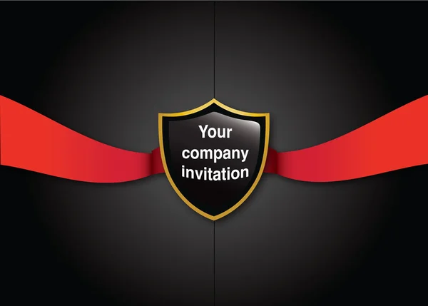 Invitation template — Stock Vector