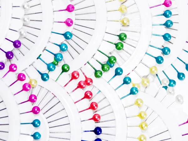 Multi-coloured needles 6 — Stock Photo, Image