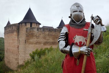 Kale Ortaçağ Şövalyesi