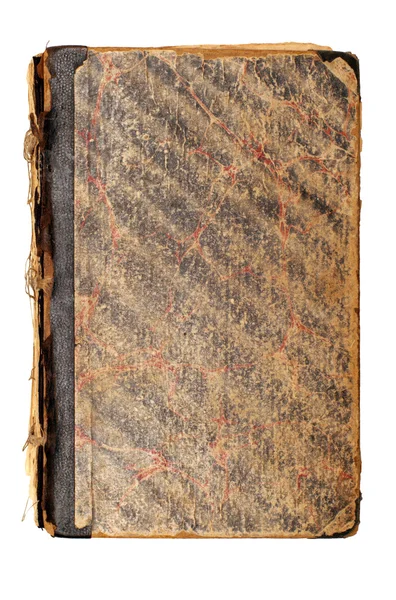 Capa de livro marrom velho — Fotografia de Stock