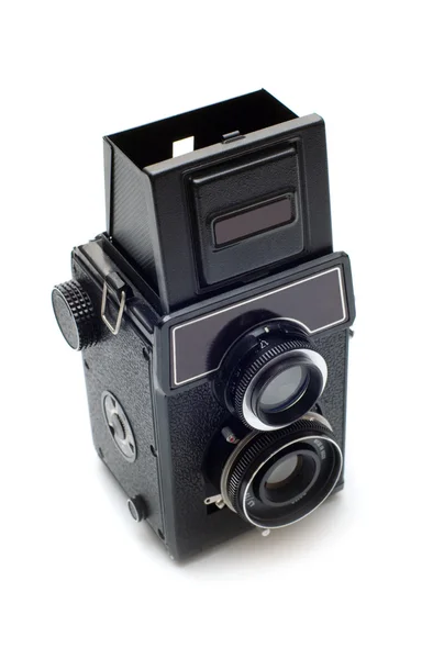 Vecchia macchina fotografica di medio formato sovietica — Foto Stock