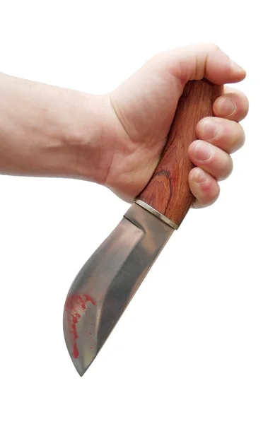 Stock image A knife in a hand