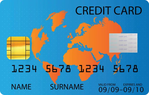 信用卡 — 图库矢量图片