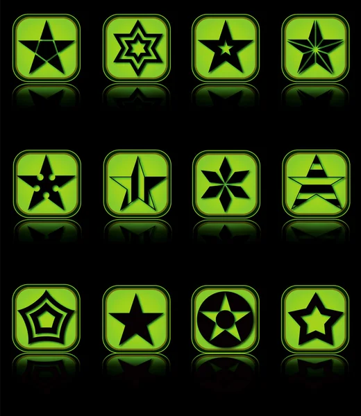 Stars buttons vector Royalty Free Stock Vectors