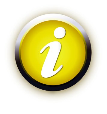 I button for information clipart