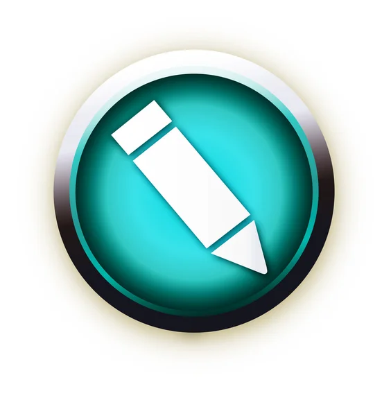 Vecteur bouton bleu — Image vectorielle